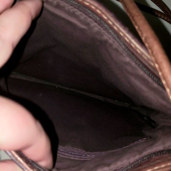 Fossil | Brown Leather Crossbody - Picture 6 of 6